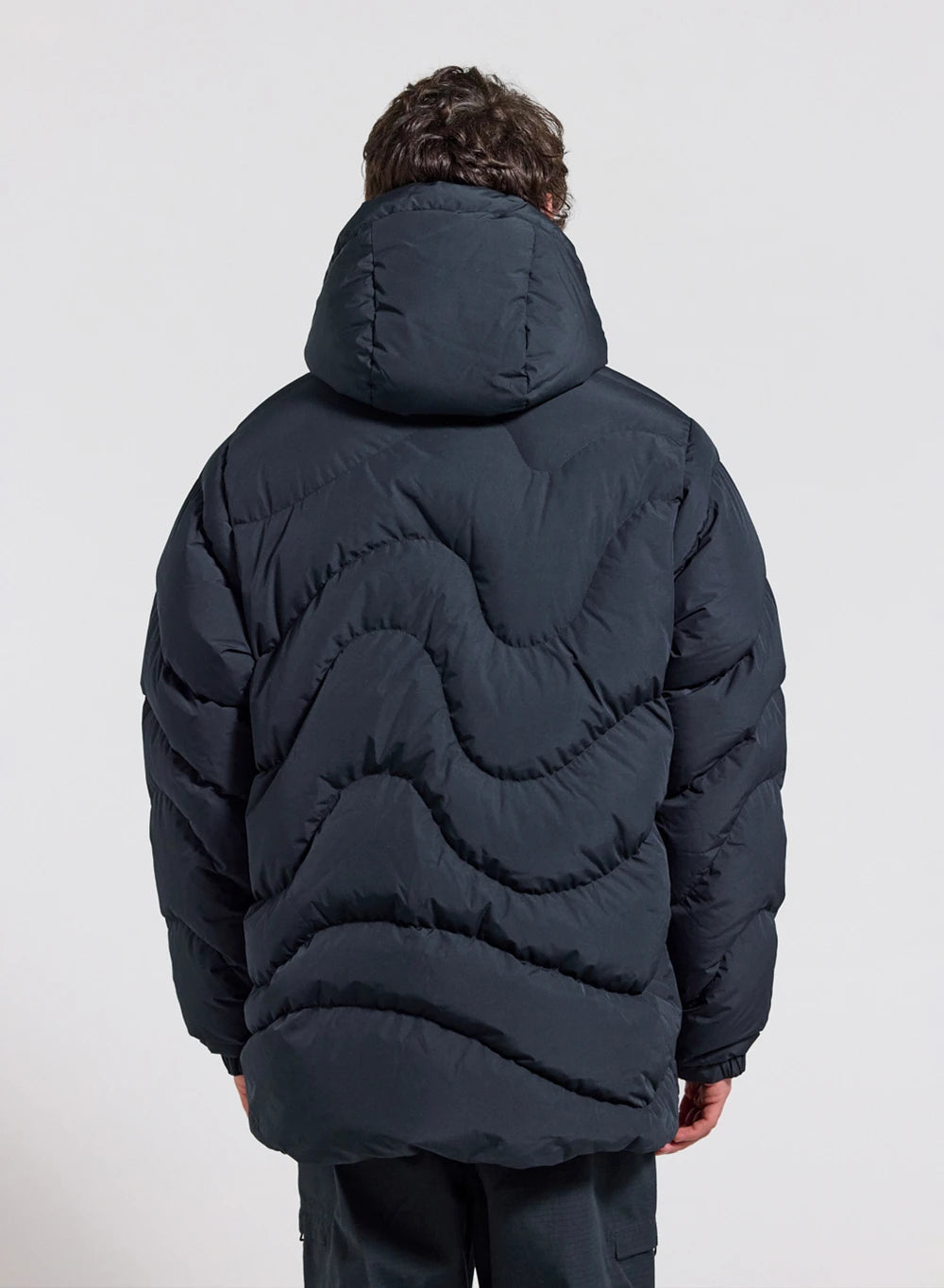 Pyrenex Mourtis dark blue hooded down jacket for men