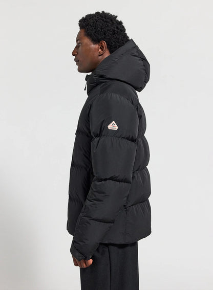 Men's hooded down jacket Pyrenex Impulse black