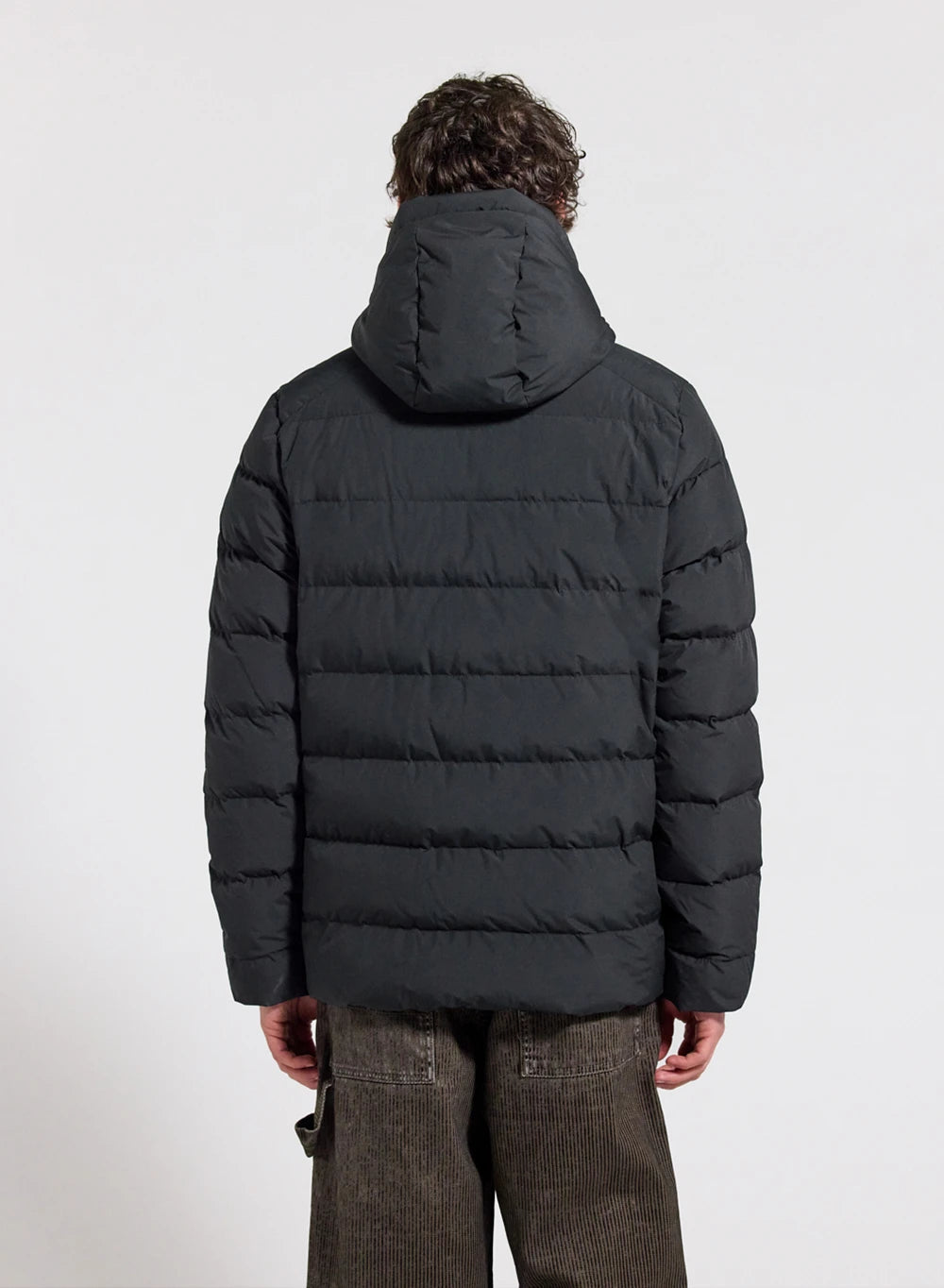 Pyrenex Kepler men's hooded down jacket in black