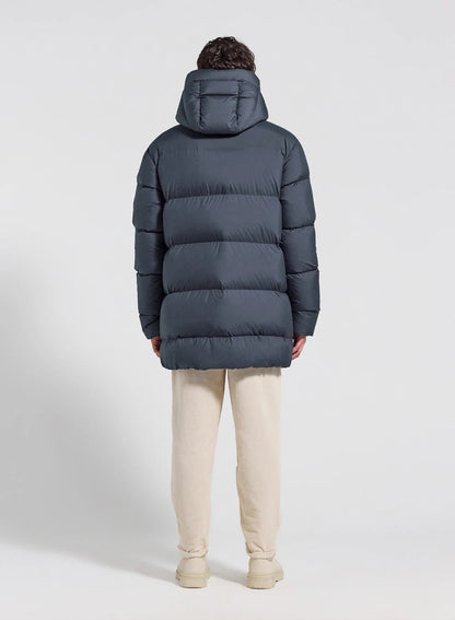 Men's down jacket made in Saint-Sever Pyrenex Vesper dark blue