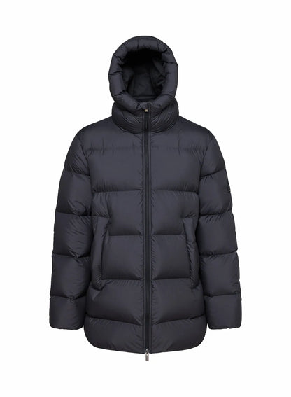 Men's down jacket made in Saint-Sever Pyrenex Vesper black