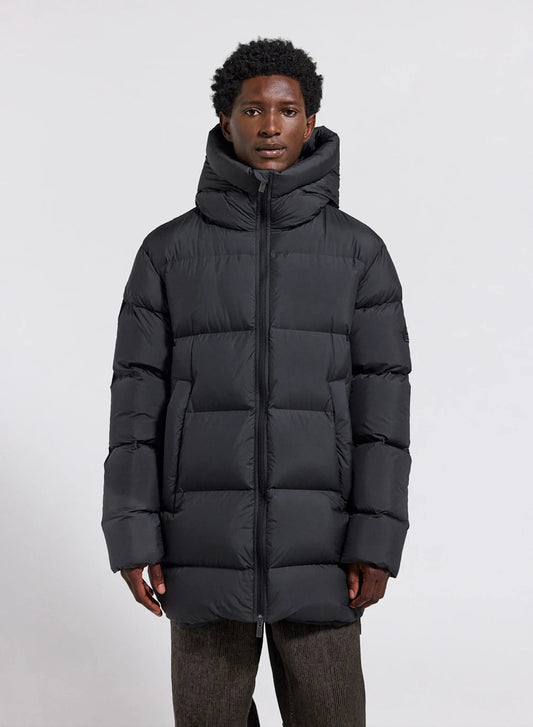Men's down jacket made in Saint-Sever Pyrenex Vesper black