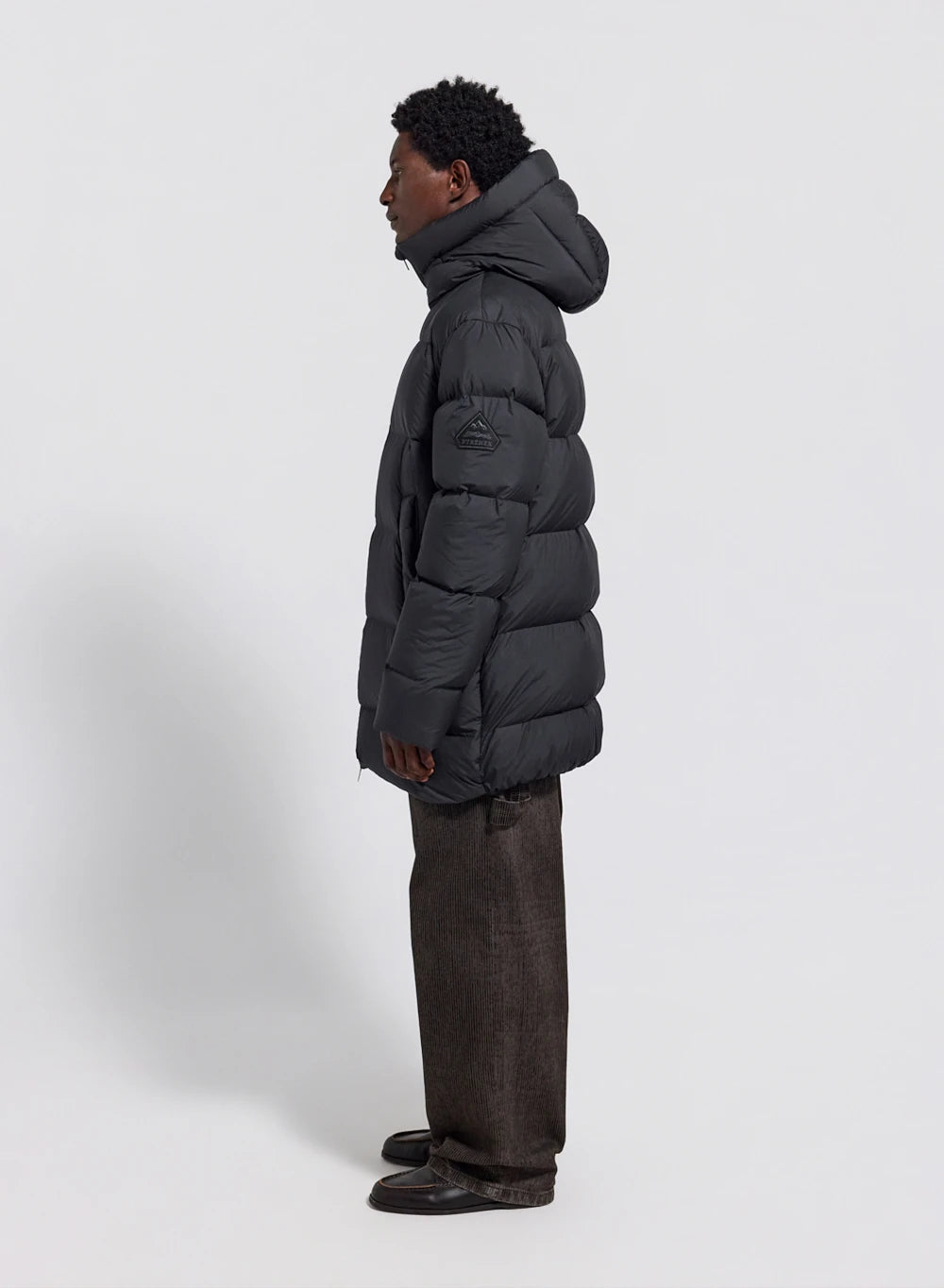Men's down jacket made in Saint-Sever Pyrenex Vesper black