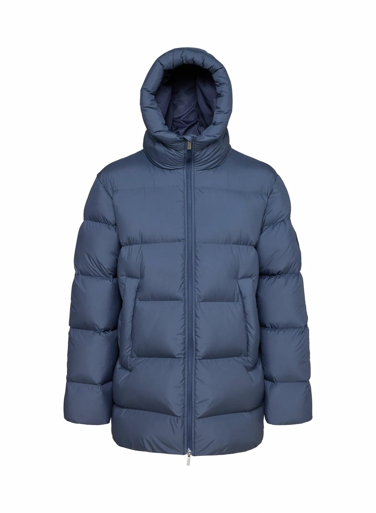 Men's down jacket made in Saint-Sever Pyrenex Vesper dark blue