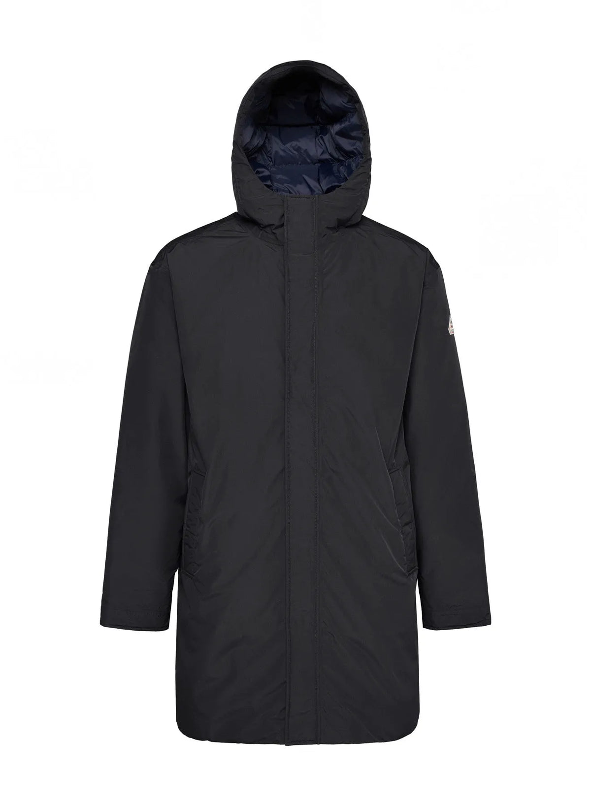 Pyrenex Puigmal long, waterproof quilted parka for men in black