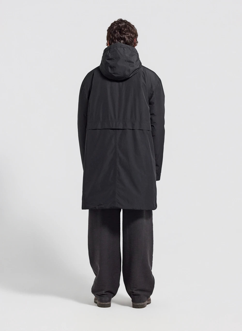 Pyrenex Puigmal long, waterproof quilted parka for men in black