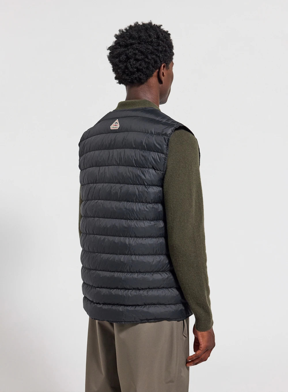 Sleeveless men's down jacket Pyrenex Elgor black