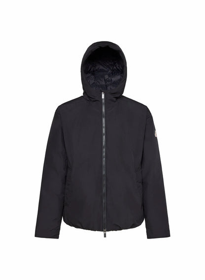 Quilted waterproof parka for men Pyrenex Puigmal black