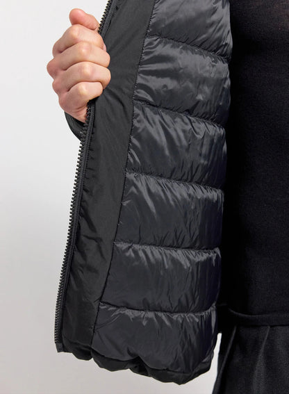 Quilted waterproof parka for men Pyrenex Puigmal black