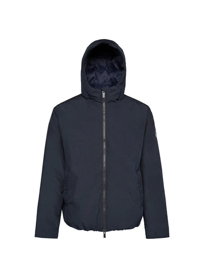 Waterproof quilted parka for men Pyrenex Puigmal dark blue