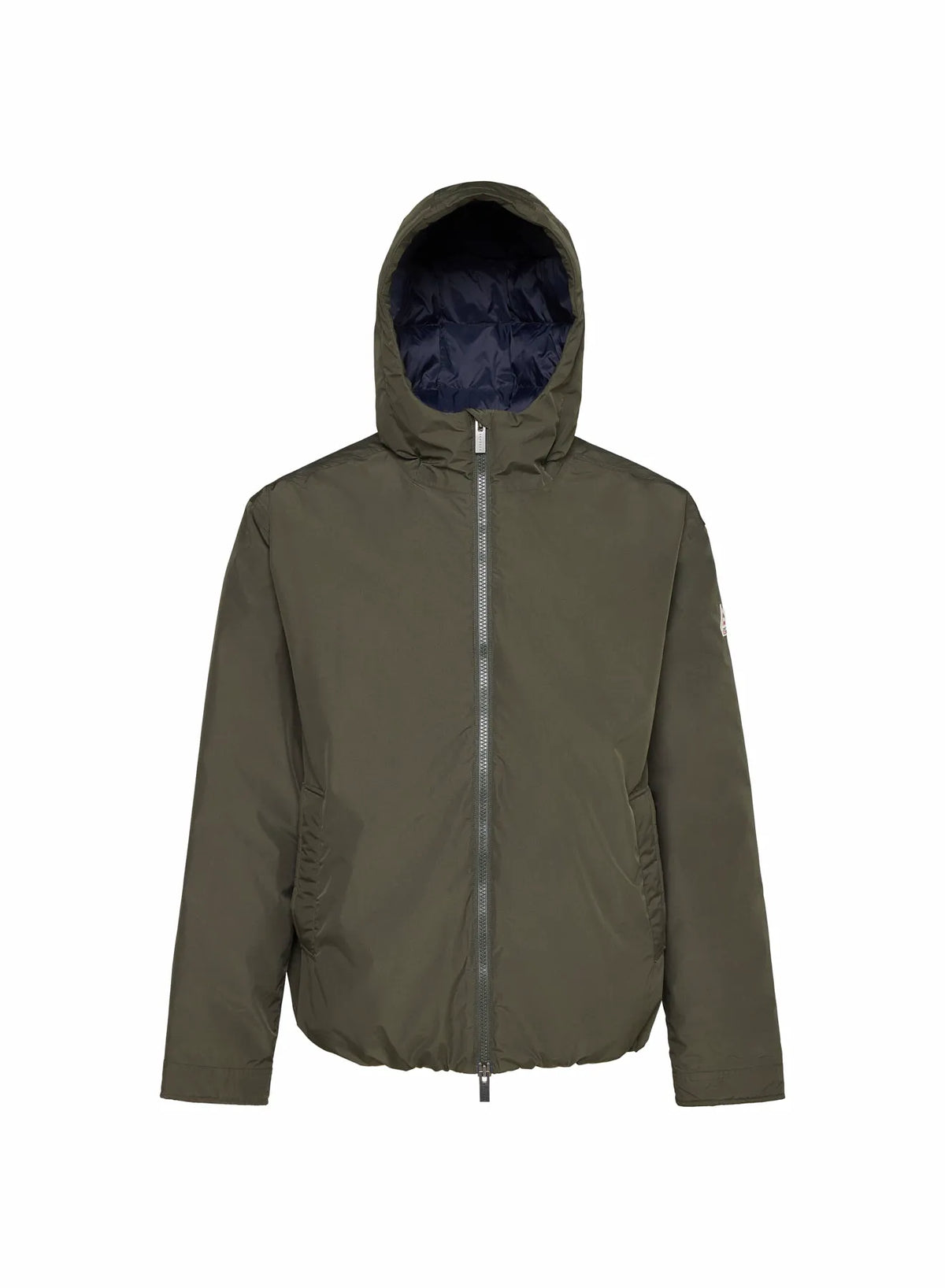 Waterproof quilted parka for men Pyrenex Puigmal dark khaki