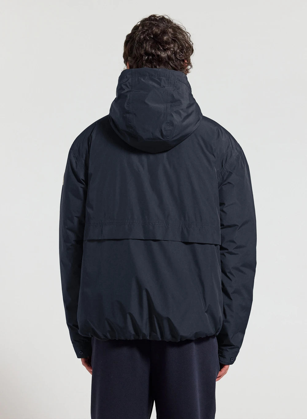 Waterproof quilted parka for men Pyrenex Puigmal dark blue