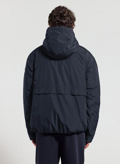 Waterproof quilted parka for men Pyrenex Puigmal dark blue