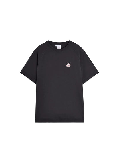 Heavy organic cotton unisex T-shirt Pyrenex Peak black
