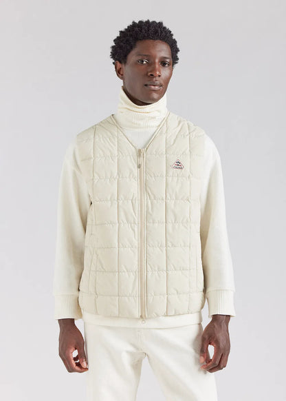 Pyrenex Ruler Oyster Grey men's sleeveless gilet