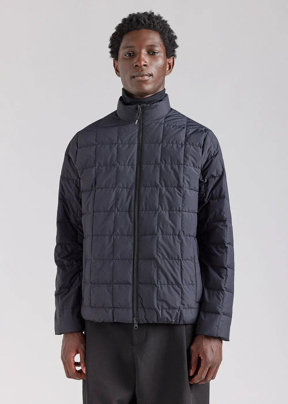Lightweight men's down jacket Pyrenex Grid Black