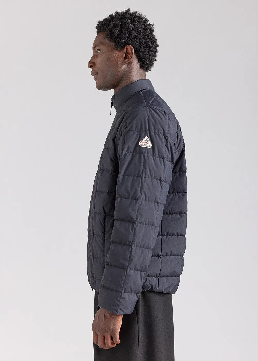 Lightweight men's down jacket Pyrenex Grid Black