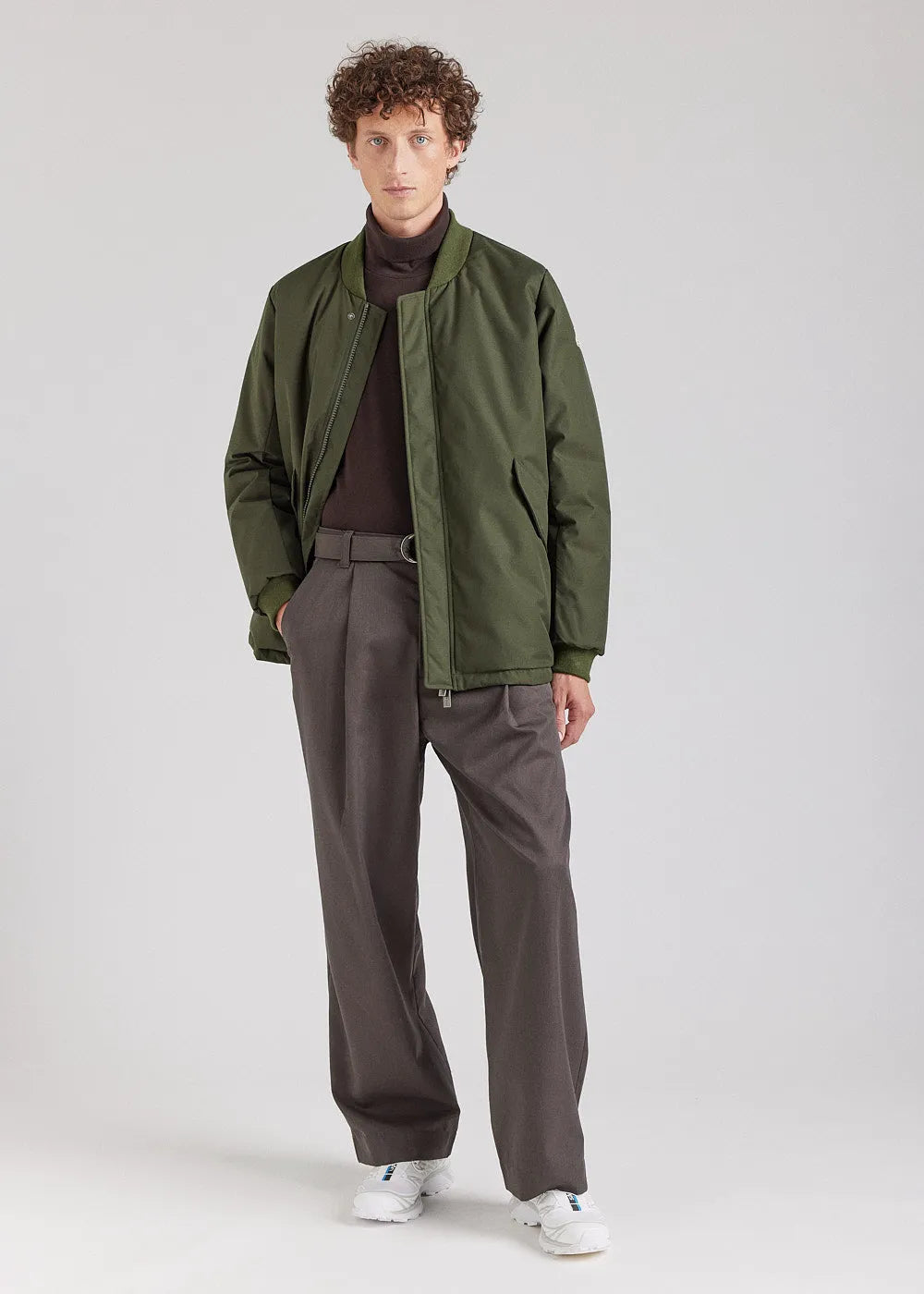Down jacket Pyrenex Soulom deep khaki