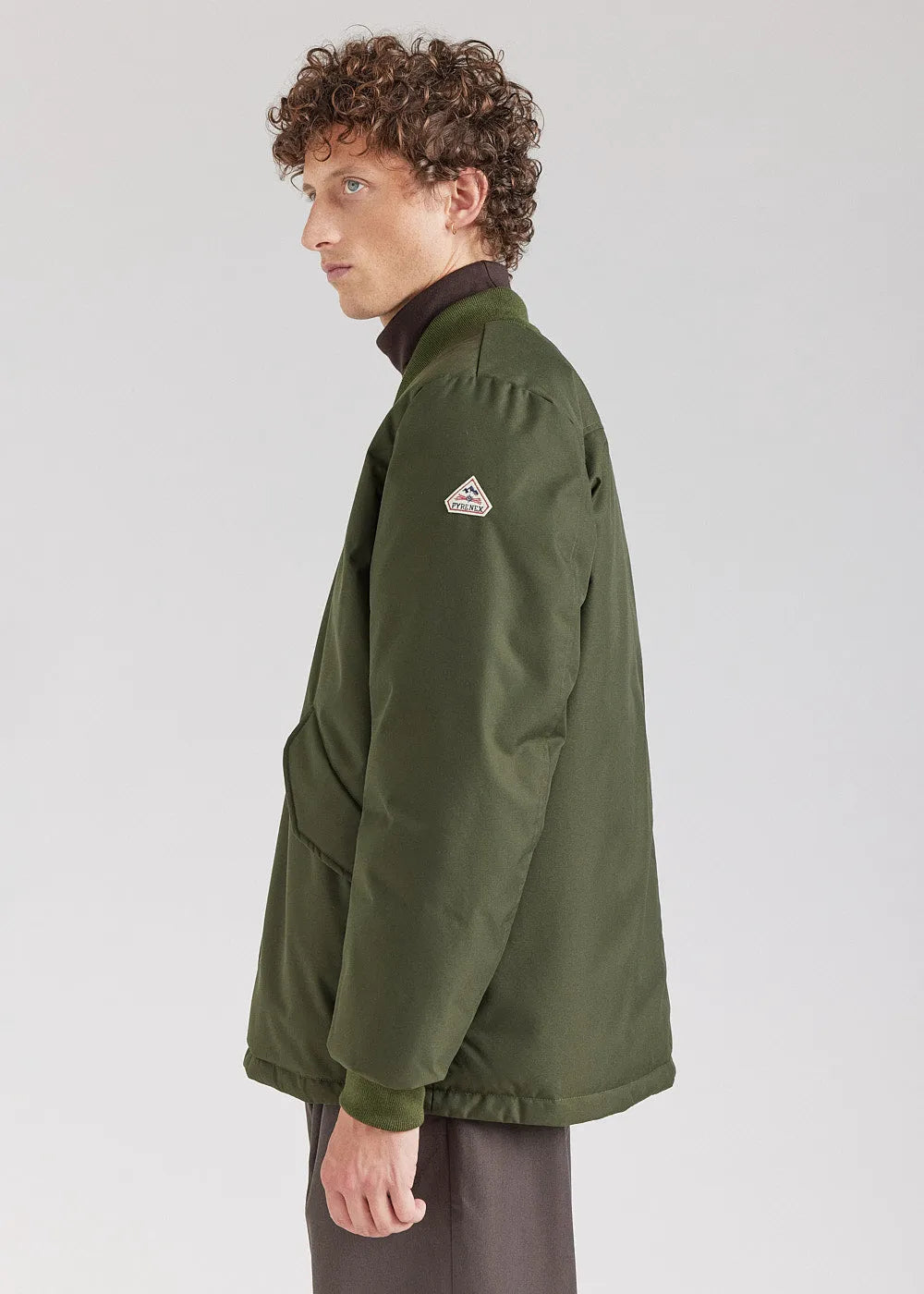Down jacket Pyrenex Soulom deep khaki