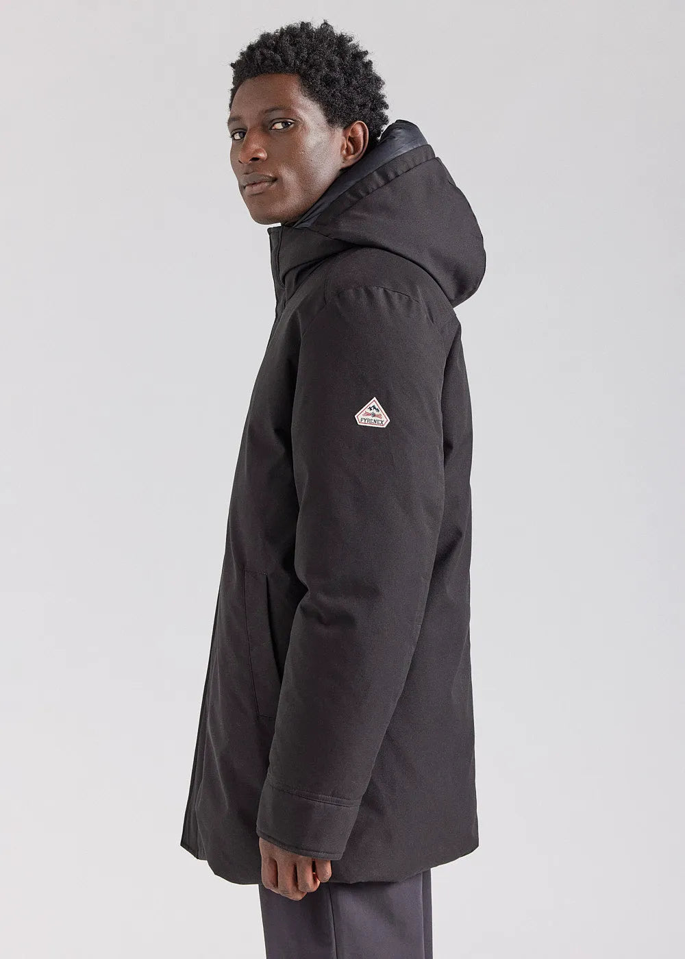 Men's parka coat Pyrenex Balme Black