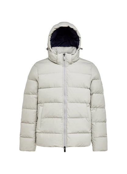 Pyrenex Spoutnic Willow Grey removable hood down jacket