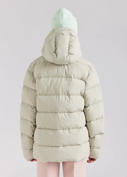 Pyrenex Spoutnic Willow Grey removable hood down jacket