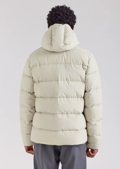 Pyrenex Spoutnic Willow Grey removable hood down jacket