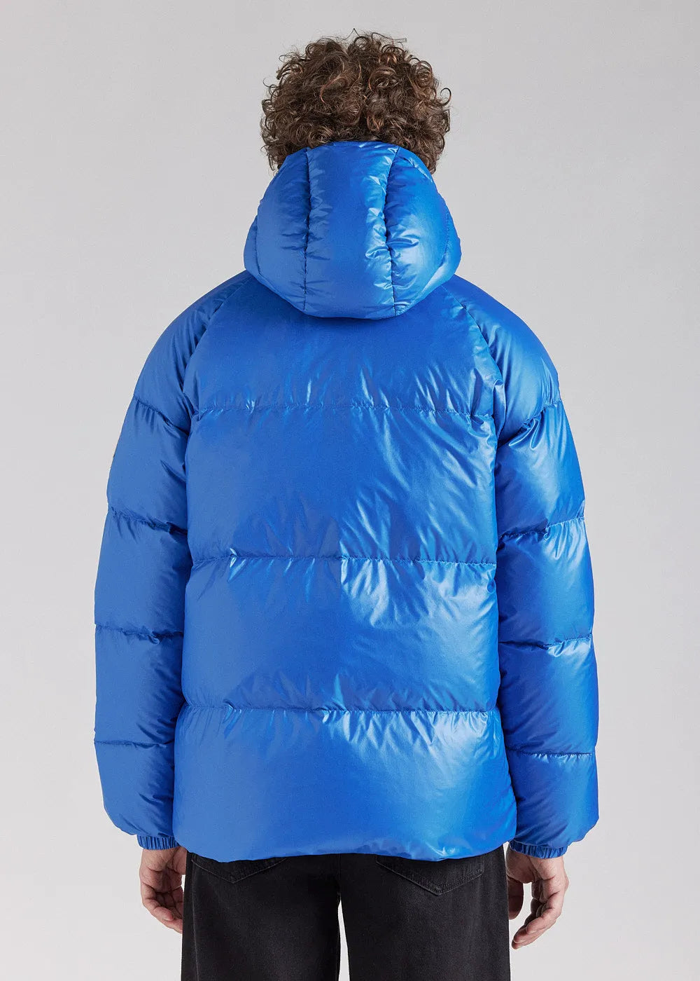 Unisex hooded down jacket Pyrenex Sten Adriatic
