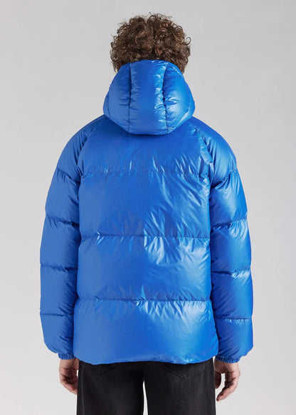 Unisex hooded down jacket Pyrenex Sten Adriatic