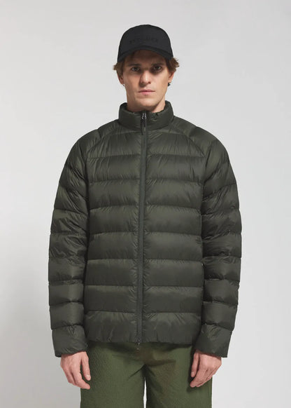 Lightweight men's down jacket Pyrenex Arial SC dark khaki