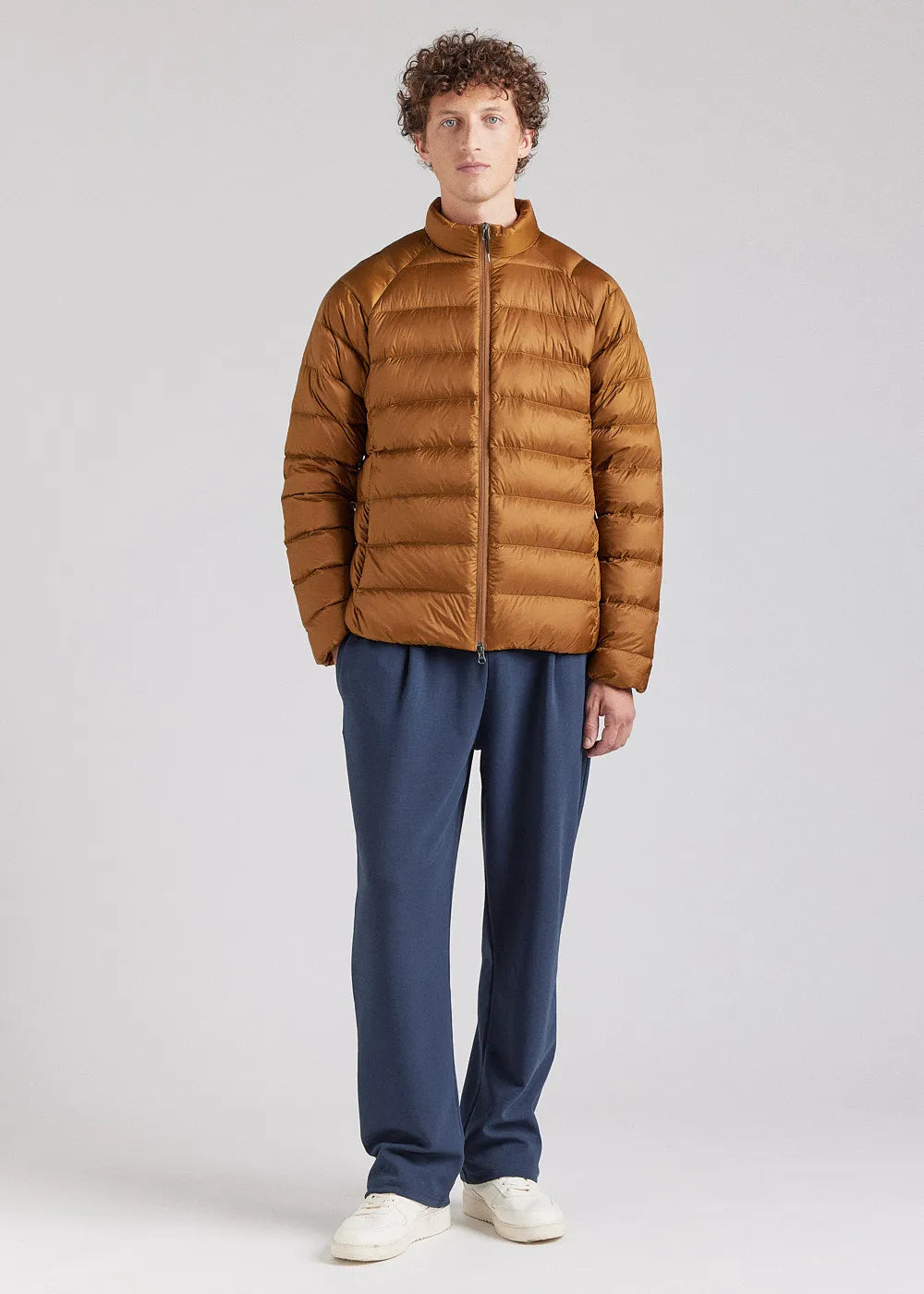 Pyrenex Arial Bronze Brown ultra-lightweight men's down jacket