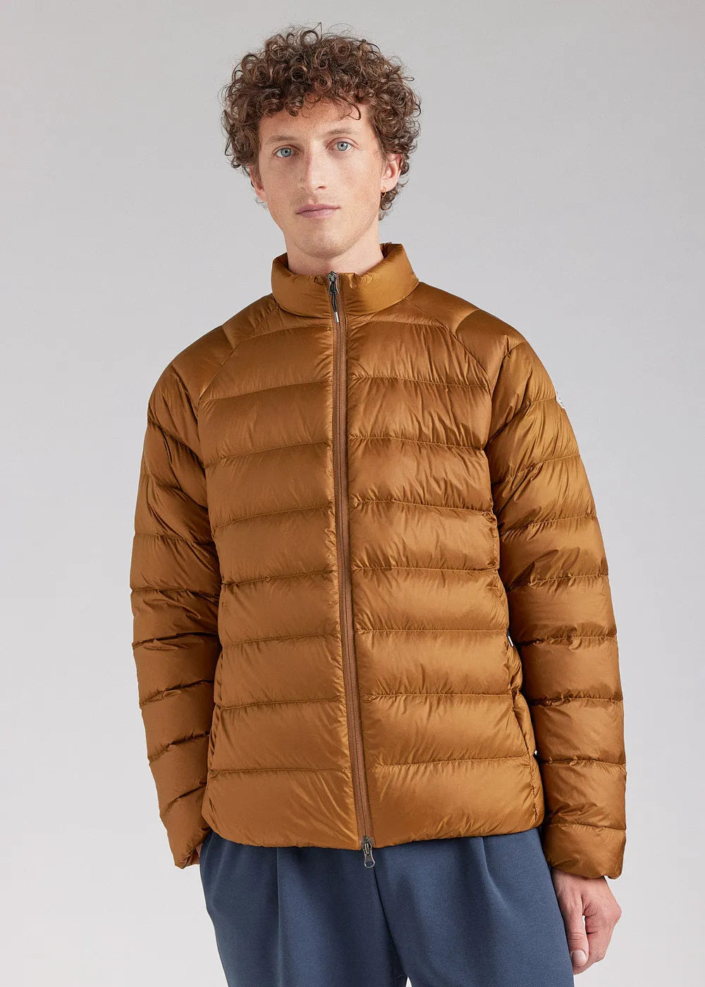 Pyrenex Arial Bronze Brown ultra-lightweight men's down jacket