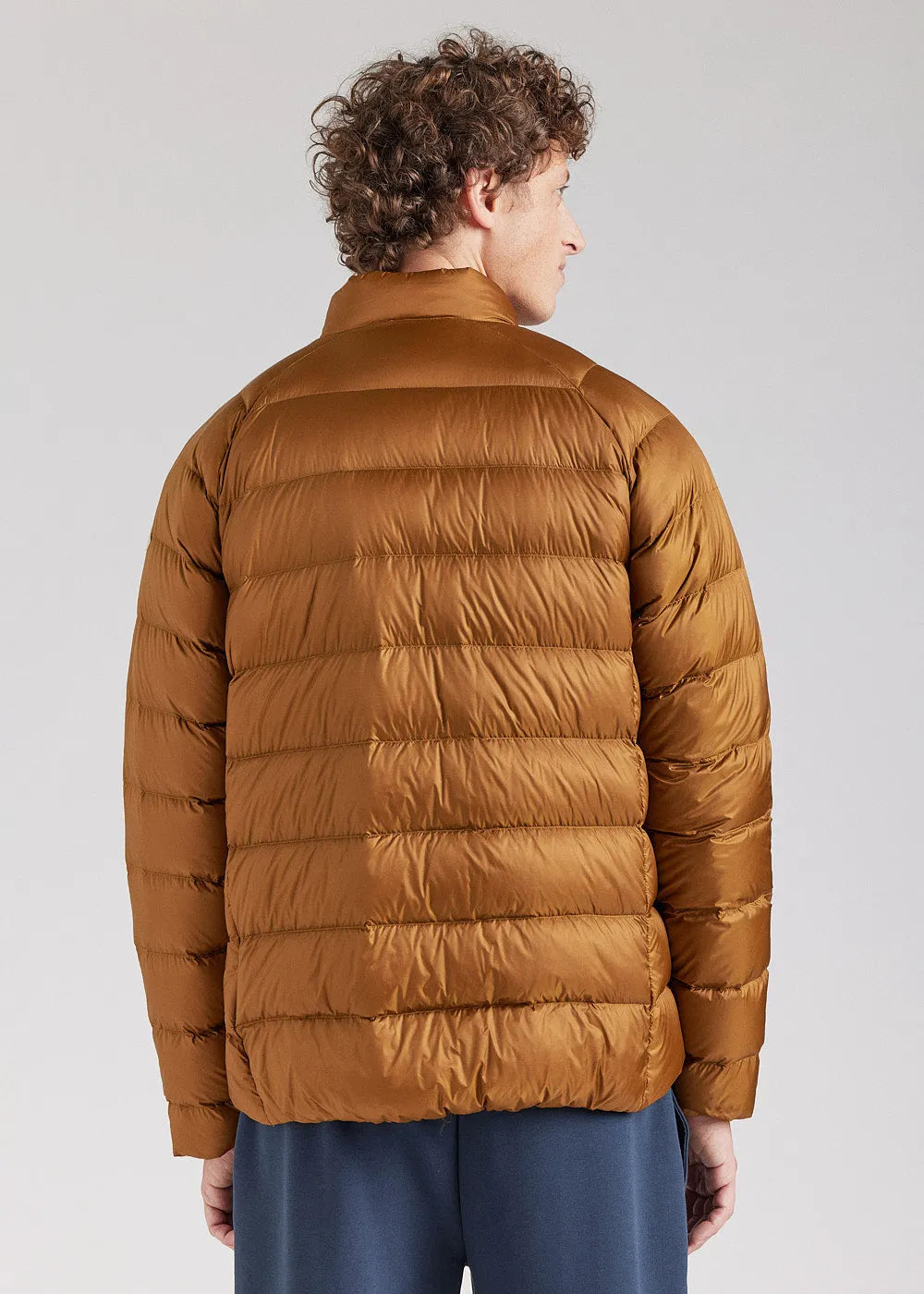 Pyrenex Arial Bronze Brown ultra-lightweight men's down jacket