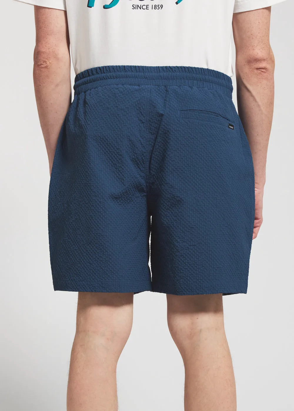 Men's lightweight Horzain blue shorts