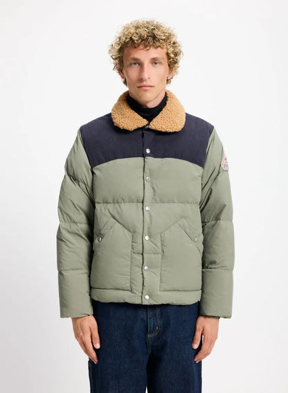 Winter down jacket Pyrenex Fiery khaki