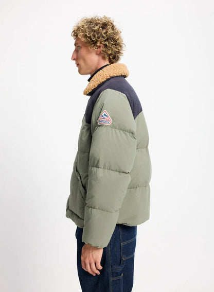 Winter down jacket Pyrenex Fiery khaki