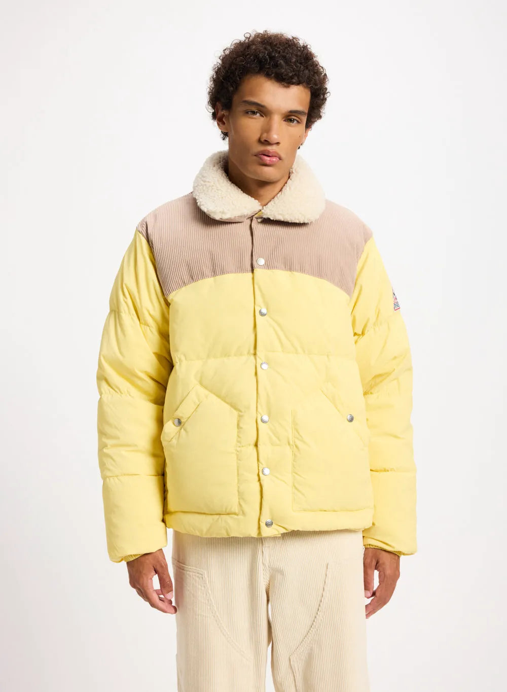 Pyrenex Fiery yellow winter down jacket