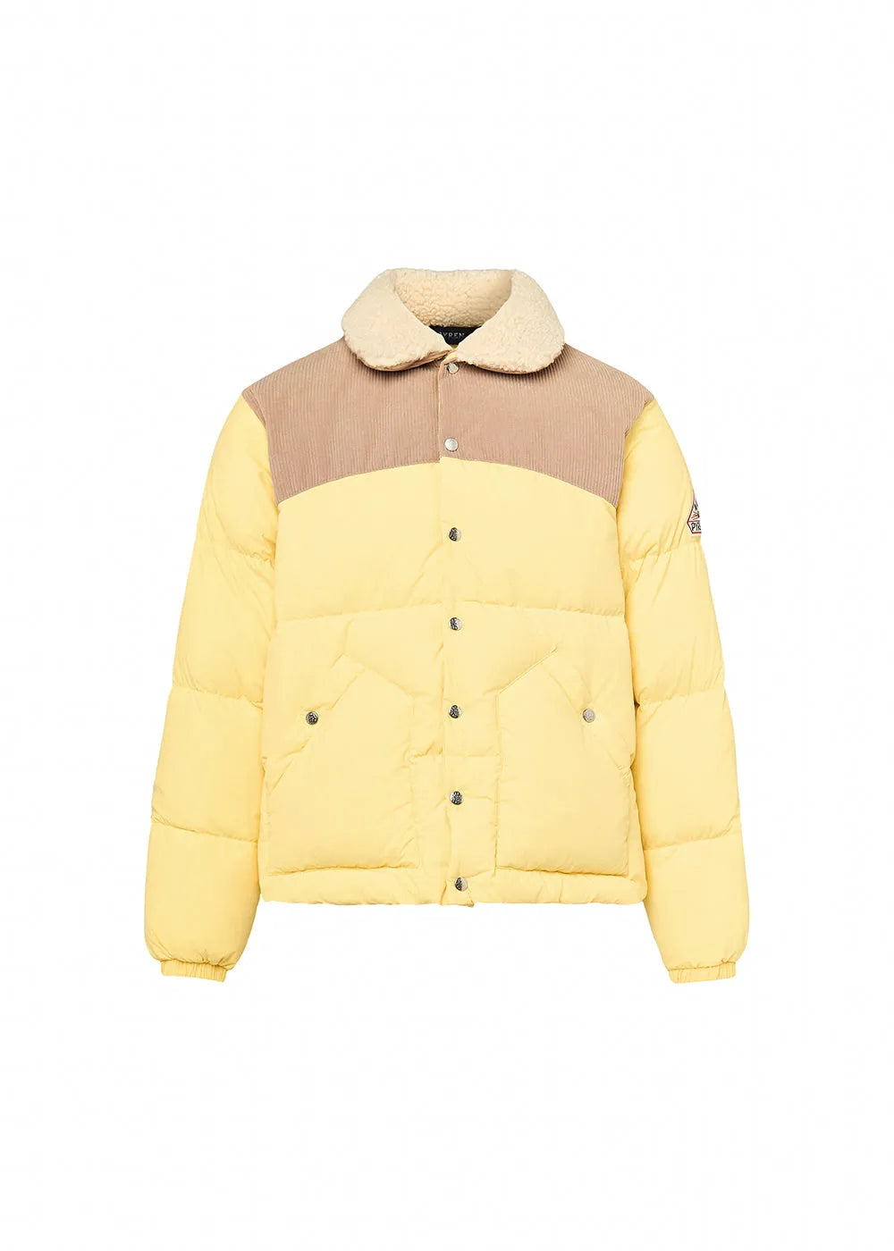 Pyrenex Fiery yellow winter down jacket