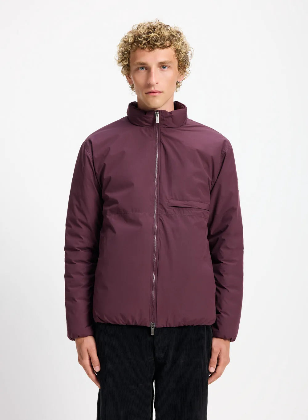 Men's down jacket Pyrenex Spectre dark purple