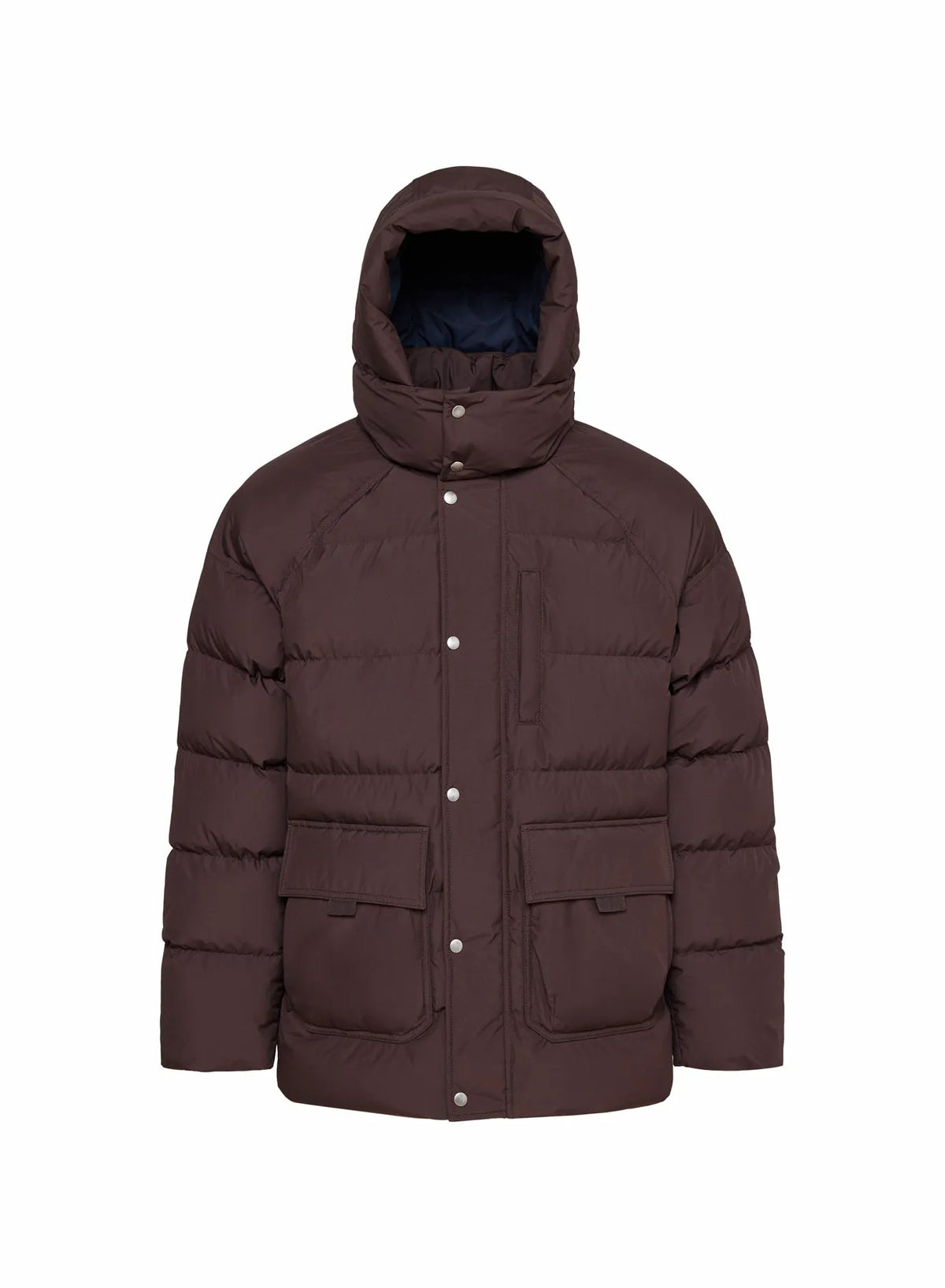 Pyrenex Voyager dark brown men's natural down winter down jacket