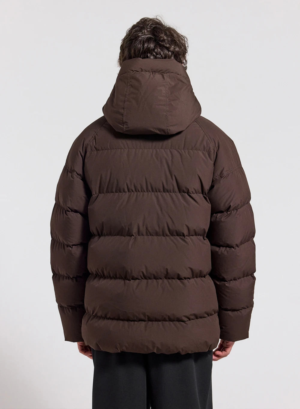 Pyrenex Voyager dark brown men's natural down winter down jacket