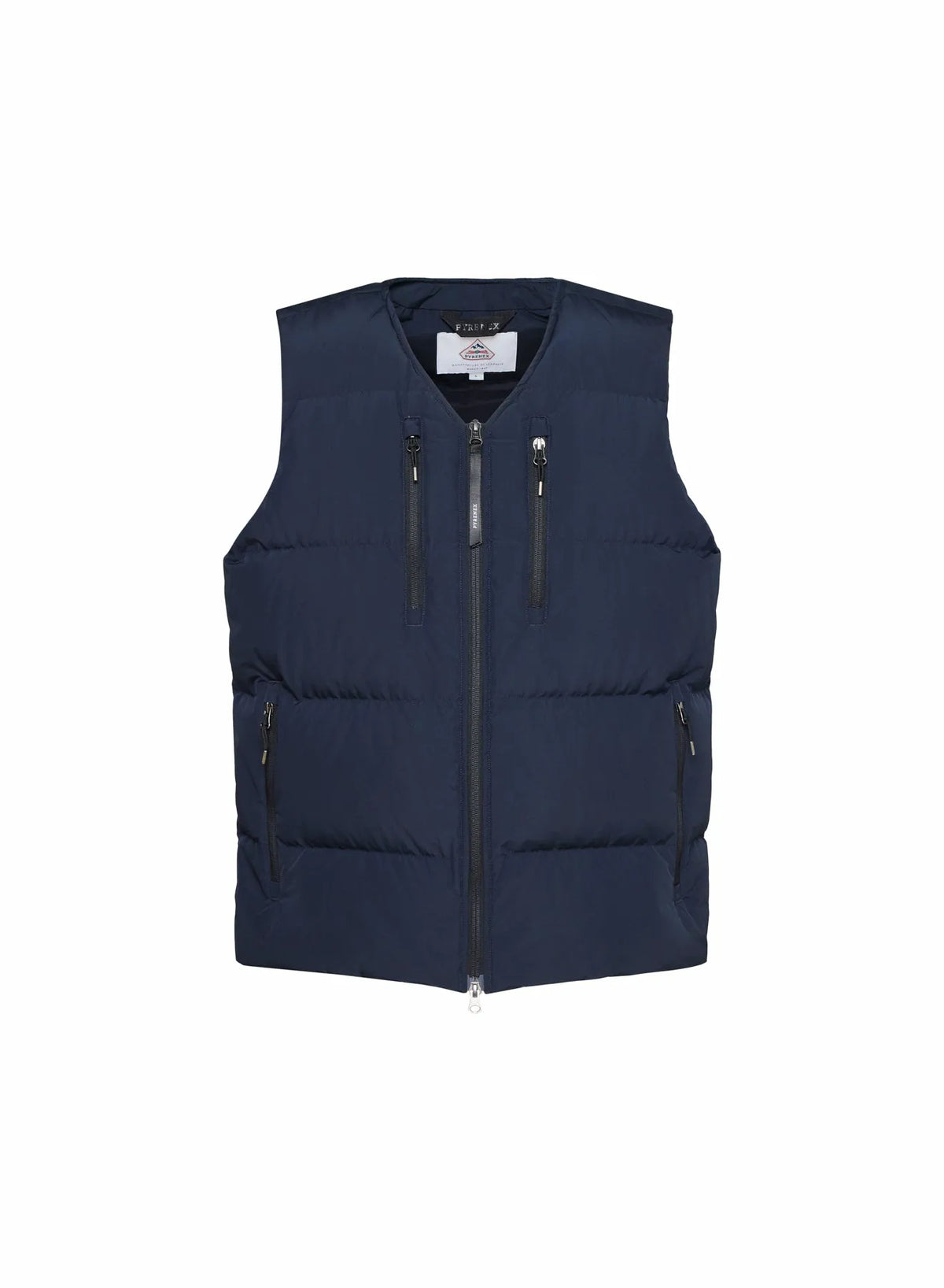 Lightweight sleeveless down jacket for men Pyrenex Solace dark blue