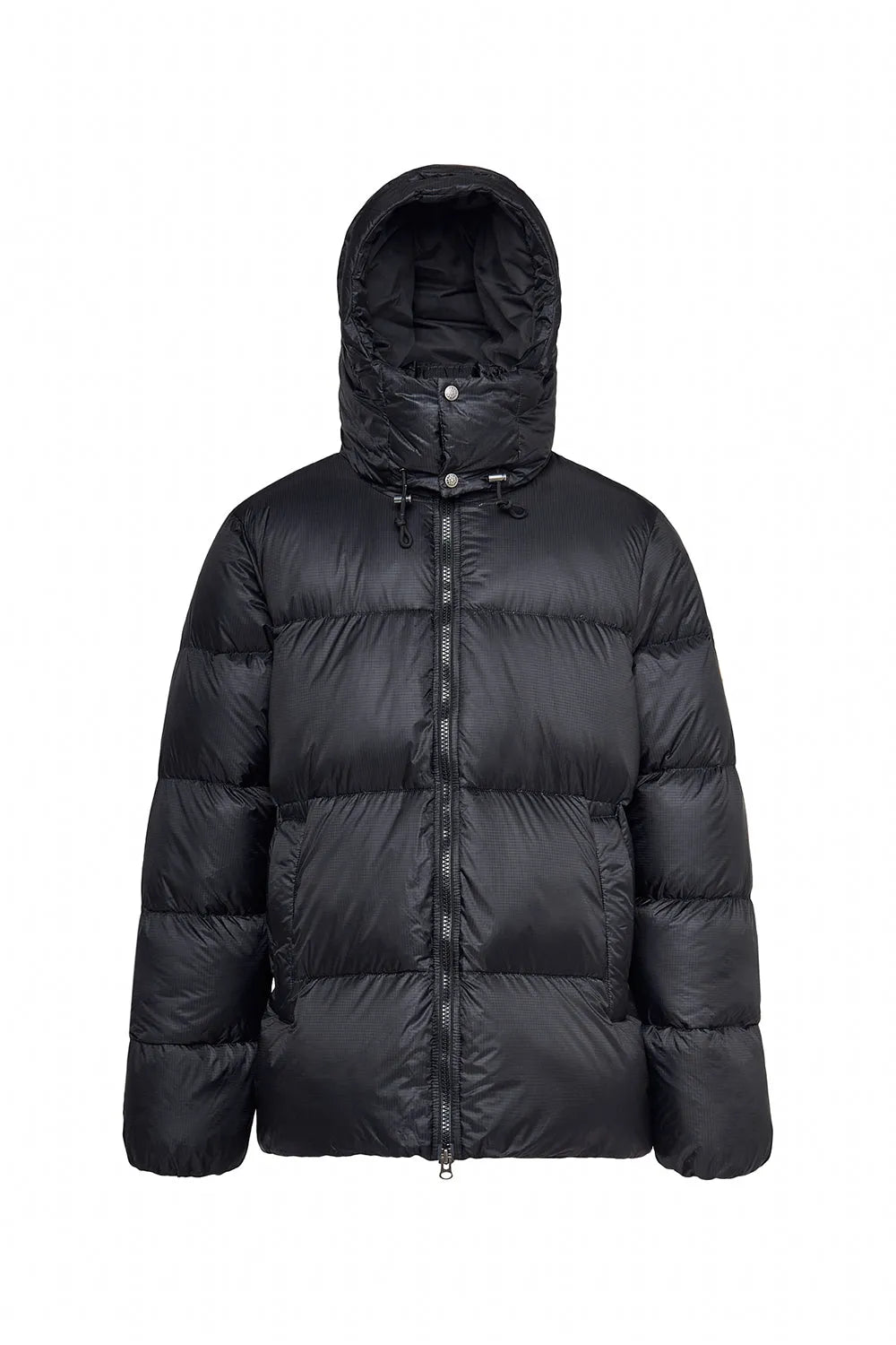 Pyrenex Shift Hooded Ripstop unisex warm down jacket in black