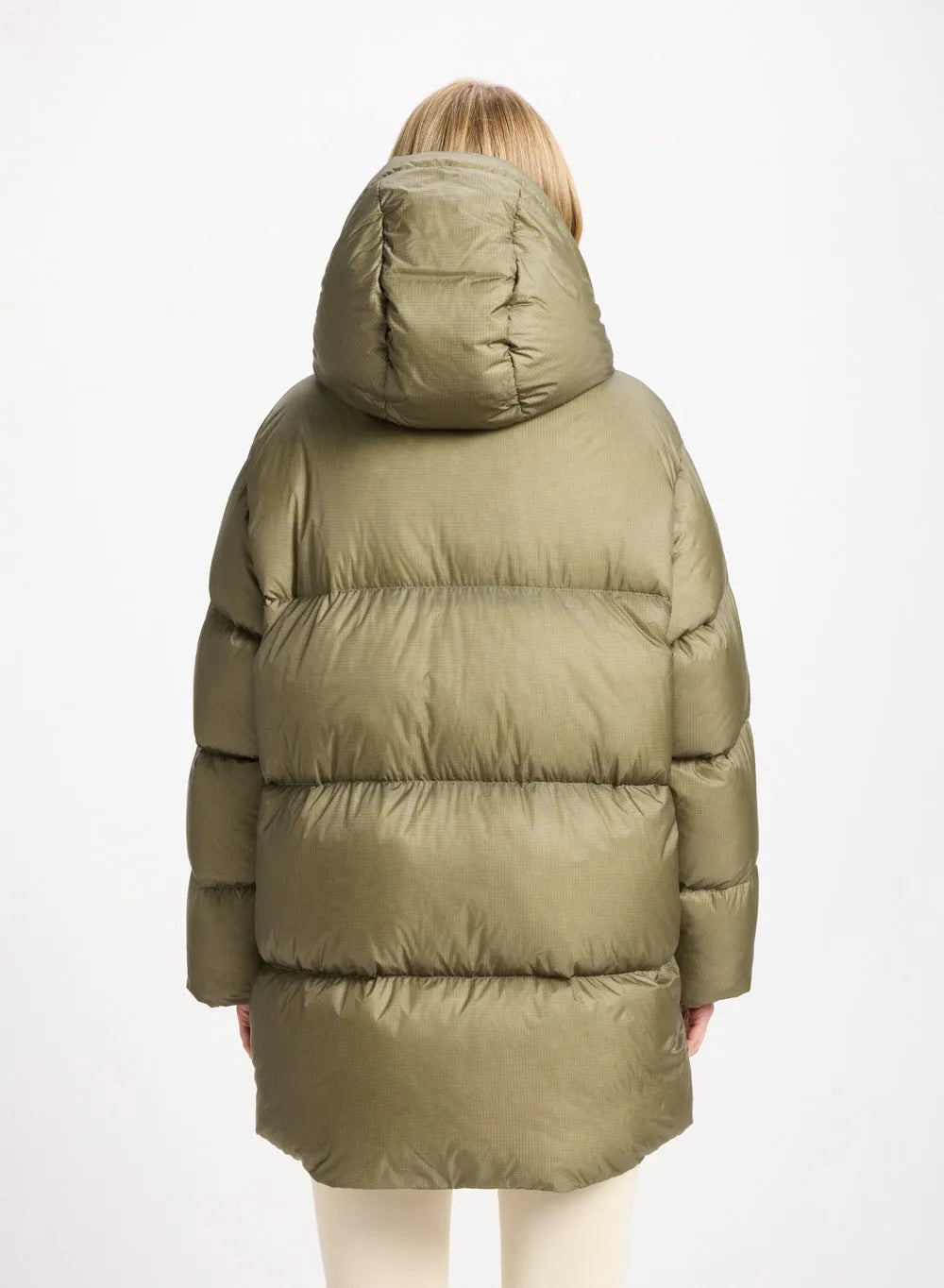Pyrenex Shift Hooded Ripstop warm and ultra-lightweight unisex down jacket khaki