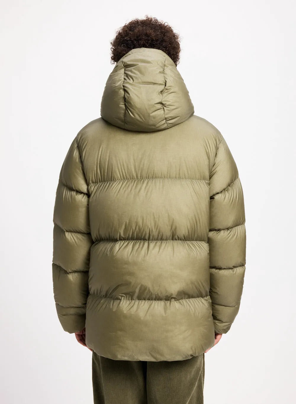 Pyrenex Shift Hooded Ripstop warm and ultra-lightweight unisex down jacket khaki