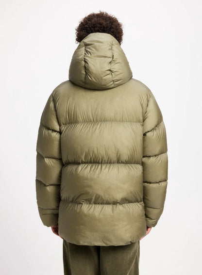 Pyrenex Shift Hooded Ripstop warm and ultra-lightweight unisex down jacket khaki