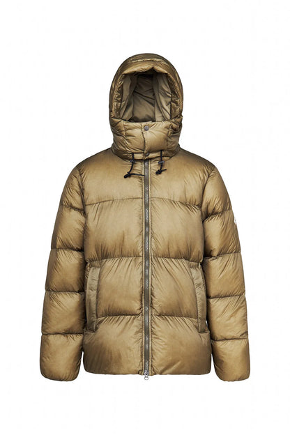 Pyrenex Shift Hooded Ripstop warm and ultra-lightweight unisex down jacket khaki