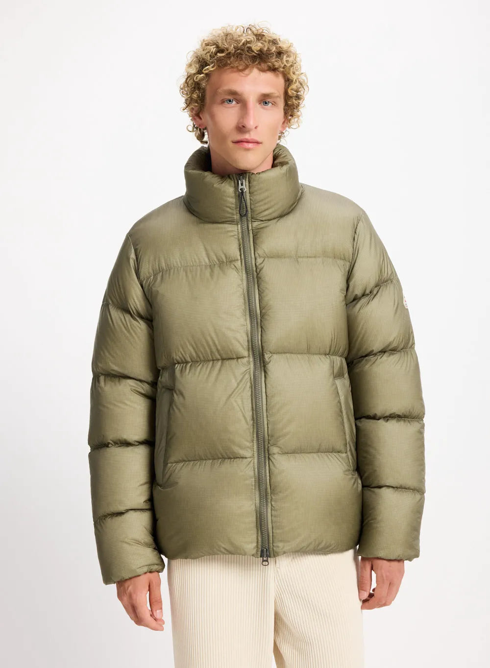 Unisex down jacket Pyrenex Shift Ripstop light khaki