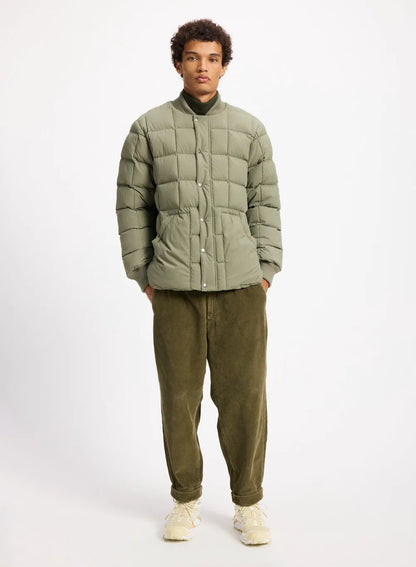 Men's down jacket Pyrenex Flight with square quilting Mermaid
