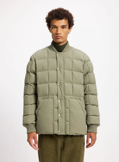 Men's down jacket Pyrenex Flight with square quilting Mermaid